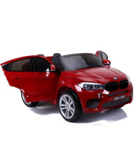 Auto Na Akumulator Nowe BMW X6M SUV Światła LED MP3 Czerowne Lakierowane