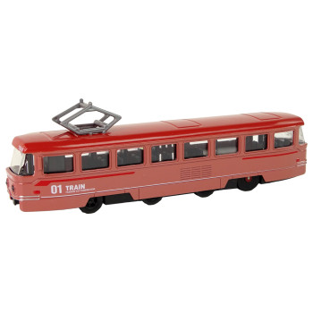 Pociąg Napęd Frykcyjny Dźwięki Metalowy Czerwony