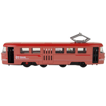 Pociąg Napęd Frykcyjny Dźwięki Metalowy Czerwony