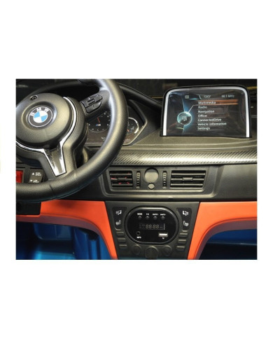 Auto Na Akumulator BMW X6M Niebieskie Lakierowane