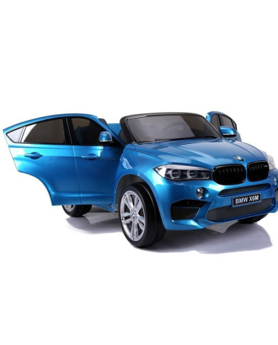 Auto Na Akumulator BMW X6M Niebieskie Lakierowane