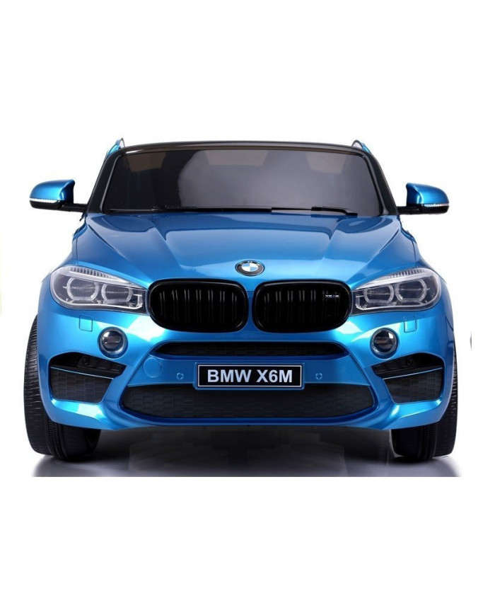 Auto Na Akumulator BMW X6M Niebieskie Lakierowane