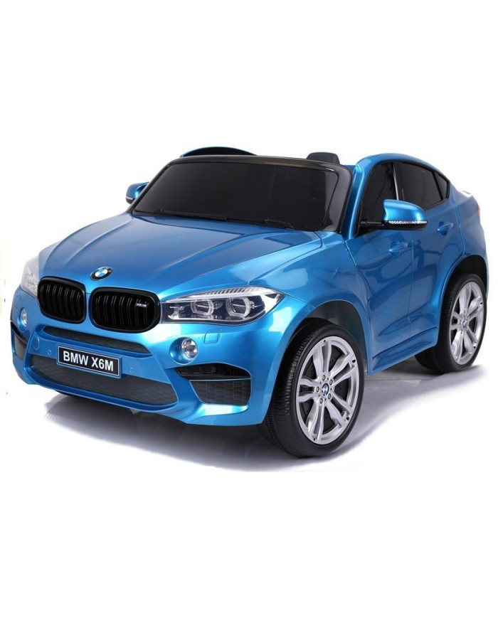 Auto Na Akumulator BMW X6M Niebieskie Lakierowane