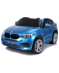 Auto Na Akumulator BMW X6M Niebieskie Lakierowane