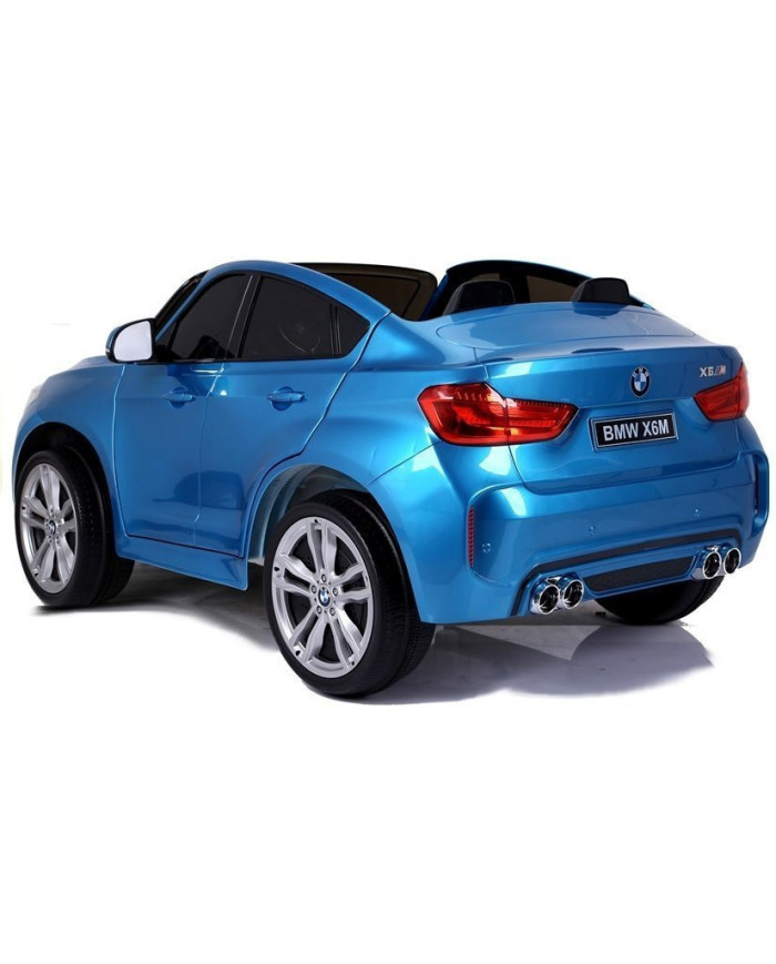 Auto Na Akumulator BMW X6M Niebieskie Lakierowane