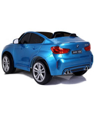 Auto Na Akumulator BMW X6M Niebieskie Lakierowane