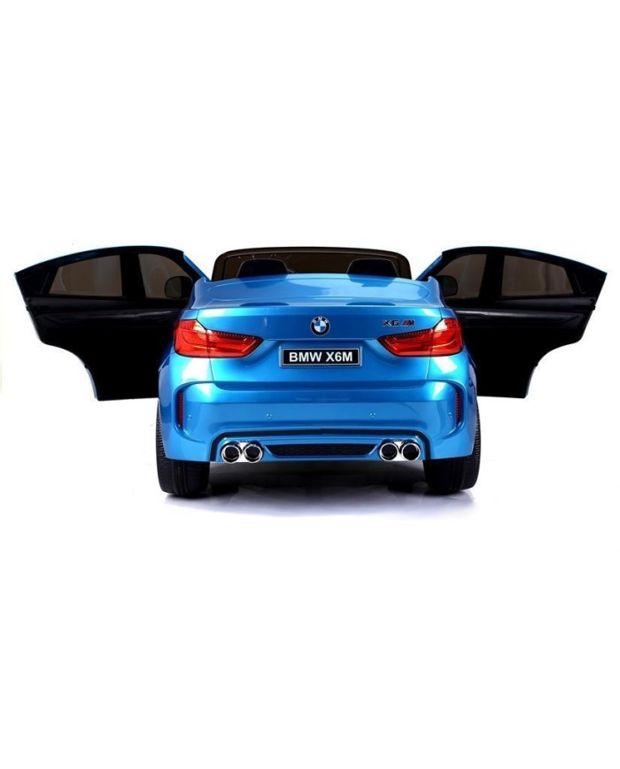 Auto Na Akumulator BMW X6M Niebieskie Lakierowane