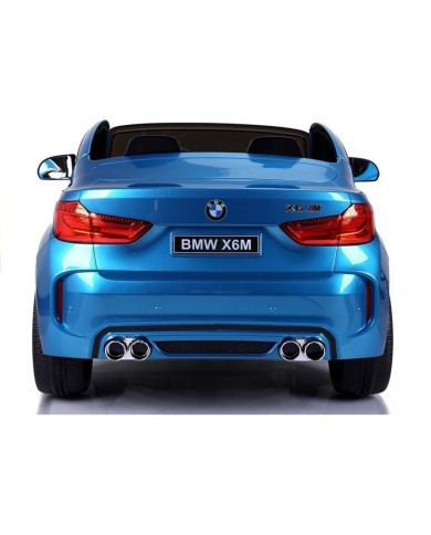 Auto Na Akumulator BMW X6M Niebieskie Lakierowane