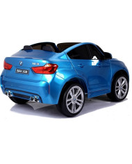 Auto Na Akumulator BMW X6M Niebieskie Lakierowane