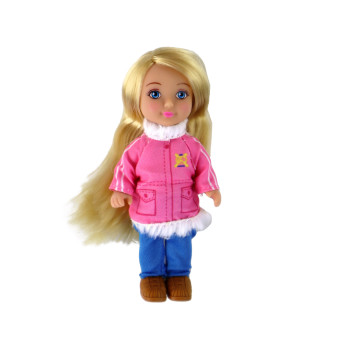 Lalka Dla Dzieci Anlily Łyżwy Pies Sporty Zimowe