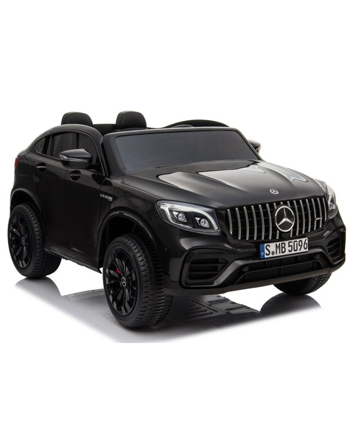 Auto na Akumulator Mercedes GLC 63S Dwuosobowy LED MP4 Czarny Lakierowany