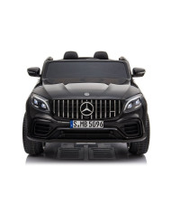 Auto na Akumulator Mercedes GLC 63S Dwuosobowy LED MP4 Czarny Lakierowany