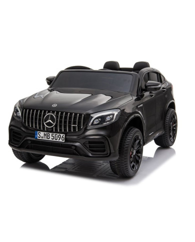 Auto na Akumulator Mercedes GLC 63S Dwuosobowy LED MP4 Czarny Lakierowany