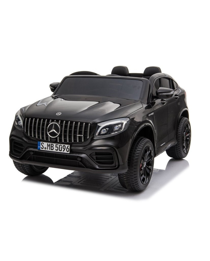 Auto na Akumulator Mercedes GLC 63S Dwuosobowy LED MP4 Czarny Lakierowany