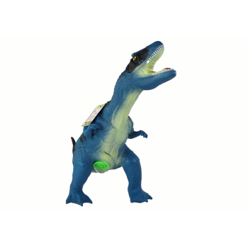 Duża Figurka Dinozaur Tyranozaur Dźwięk 41 cm Niebieski