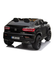 Auto na Akumulator Mercedes GLC 63S Dwuosobowy LED MP4 Czarny Lakierowany