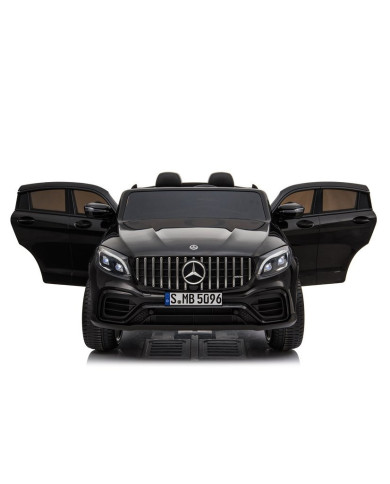 Auto na Akumulator Mercedes GLC 63S Dwuosobowy LED MP4 Czarny Lakierowany