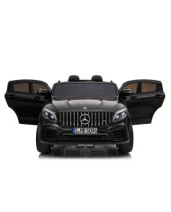 Auto na Akumulator Mercedes GLC 63S Dwuosobowy LED MP4 Czarny Lakierowany
