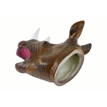 Pacynka na Rękę Nosorożec Zwierzątko Brązowy