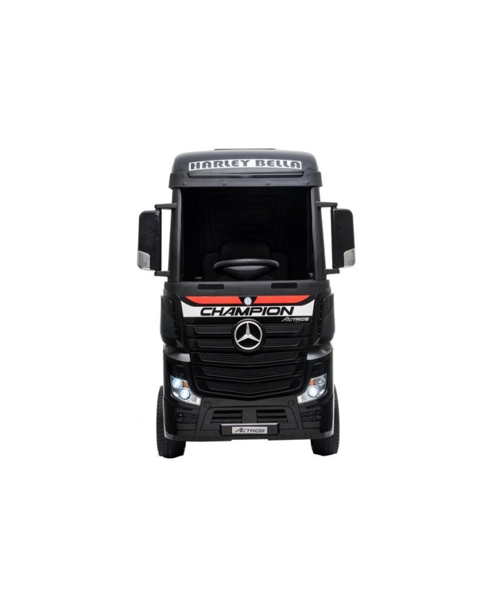 Auto Mercedes Actros Czarny Lakierowany Ciężarówka Dla Dzieci Pilot LED MP4