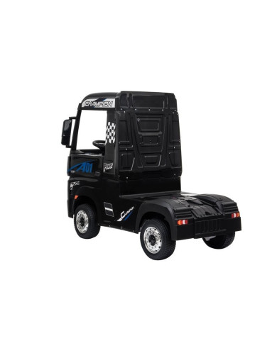 Auto Mercedes Actros Czarny Lakierowany Ciężarówka Dla Dzieci Pilot LED MP4