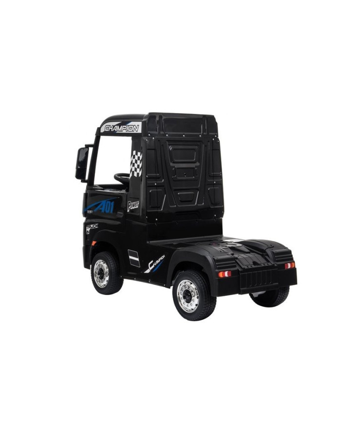 Auto Mercedes Actros Czarny Lakierowany Ciężarówka Dla Dzieci Pilot LED MP4