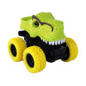Pojazd Terenowy Pchacz  Tyranozaur Rex Gumowe Koła Zielony