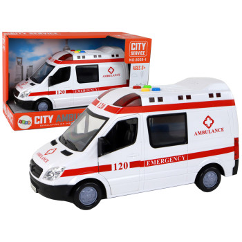 Ambulans Karetka Pogotowie Pojazd Dźwięki Światło