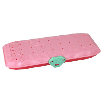 Zestaw do Robienia Bransoletek Pudełko Różowe