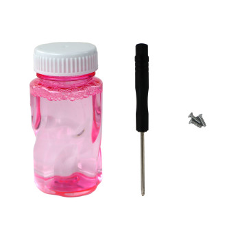 Samolot Bańki Mydlane Wyrzutnia Pistolet Niebieski