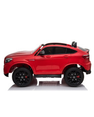 Auto na Akumulator Mercedes GLC 63S Dwuosobowy LED MP3 Czerowny Lakierowany