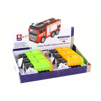 Auto Śmieciarka Ciężarówka Przyczepa 2 Kolory