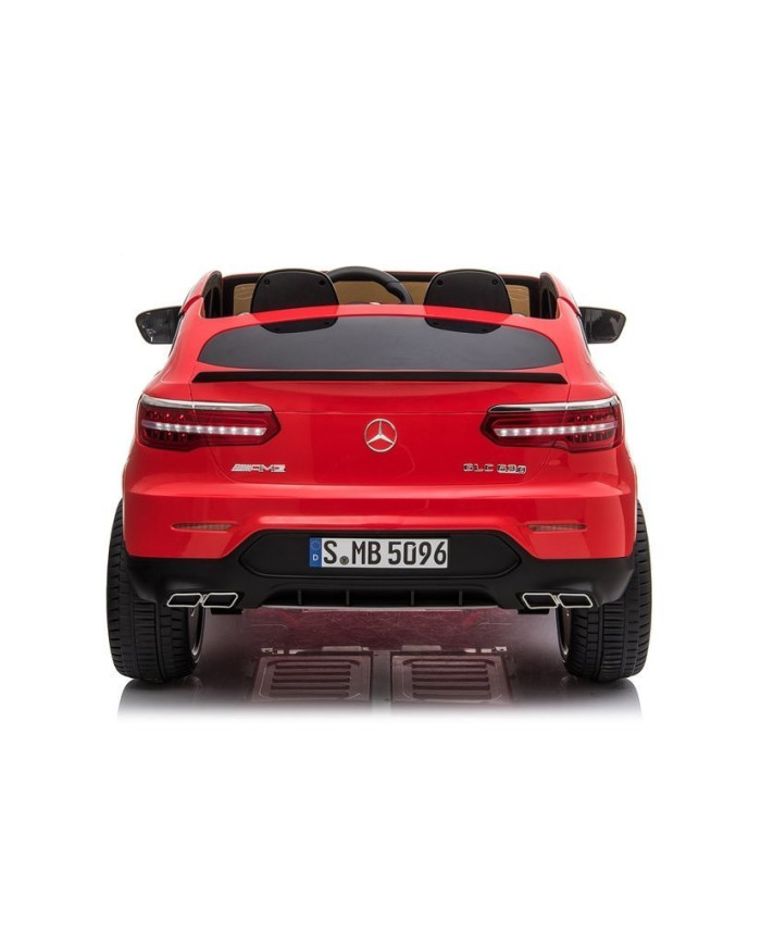 Auto na Akumulator Mercedes GLC 63S Dwuosobowy LED MP3 Czerowny Lakierowany
