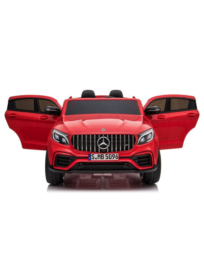 Auto na Akumulator Mercedes GLC 63S Dwuosobowy LED MP3 Czerowny Lakierowany