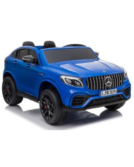 Auto na Akumulator Mercedes GLC 63S Dwuosobowy LED MP3 Niebieski Lakierowany