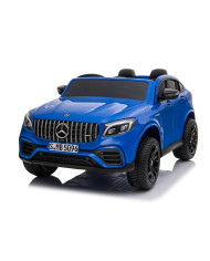 Auto na Akumulator Mercedes GLC 63S Dwuosobowy LED MP3 Niebieski Lakierowany