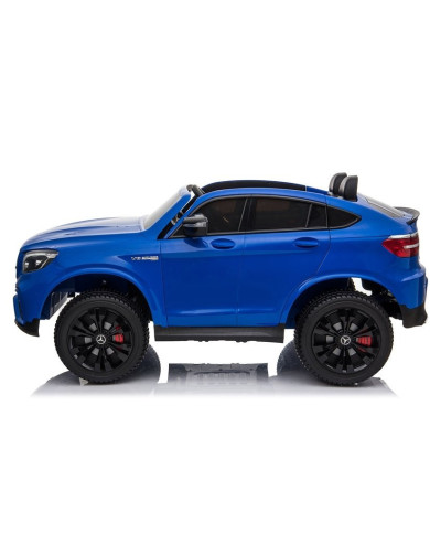 Auto na Akumulator Mercedes GLC 63S Dwuosobowy LED MP3 Niebieski Lakierowany