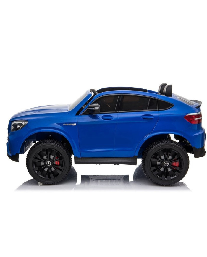 Auto na Akumulator Mercedes GLC 63S Dwuosobowy LED MP3 Niebieski Lakierowany