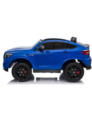 Auto na Akumulator Mercedes GLC 63S Dwuosobowy LED MP3 Niebieski Lakierowany