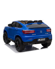 Auto na Akumulator Mercedes GLC 63S Dwuosobowy LED MP3 Niebieski Lakierowany