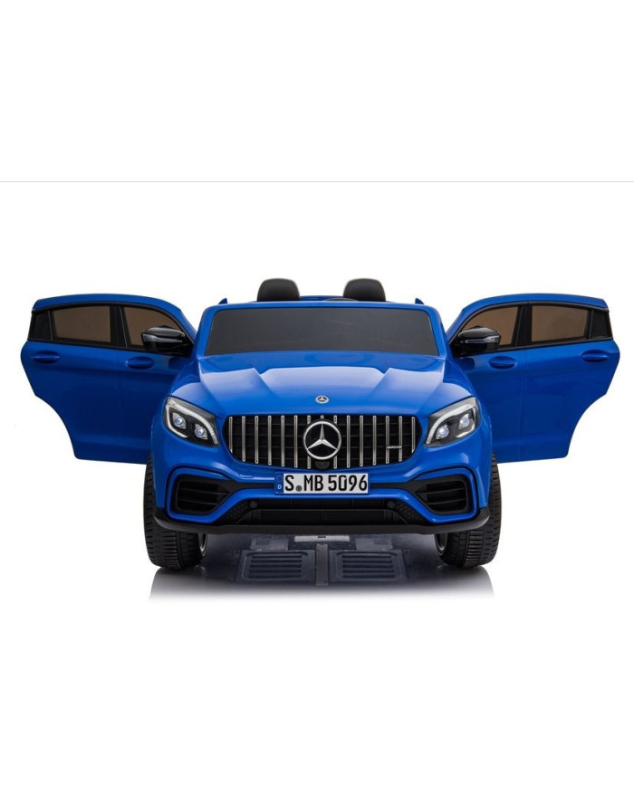 Auto na Akumulator Mercedes GLC 63S Dwuosobowy LED MP3 Niebieski Lakierowany