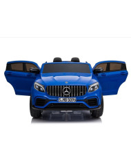 Auto na Akumulator Mercedes GLC 63S Dwuosobowy LED MP3 Niebieski Lakierowany