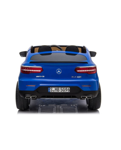 Auto na Akumulator Mercedes GLC 63S Dwuosobowy LED MP3 Niebieski Lakierowany