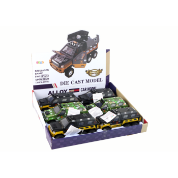 Auto Pojazd z Armatą w Środku Dźwięk Światła 3 Kolory