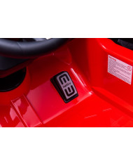 Auto Na Akumulator BMW M5 Z Platformą Dla Rodzica Czerwone Lakierowane