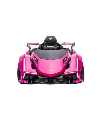 Samochód Na Akumulator Lamborghini GT HL528 Światła LED MP3 Pilot Rózowy
