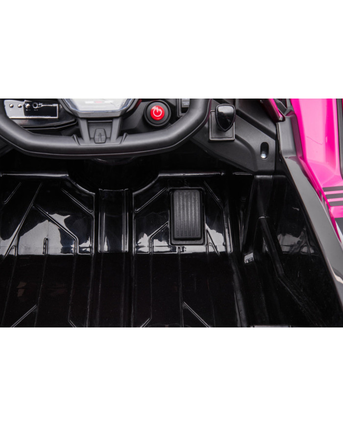 Samochód Na Akumulator Lamborghini GT HL528 Światła LED MP3 Pilot Rózowy