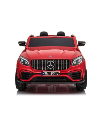 Auto na Akumulator Mercedes GLC 63S Dwuosobowy Światła LED MP3 Czerwony
