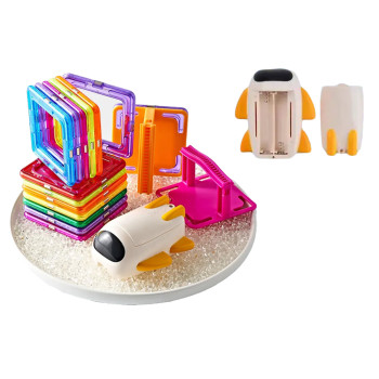 Magnetyczne Klocki Konstrukcyjne Podniebny Tor 29 Elementów