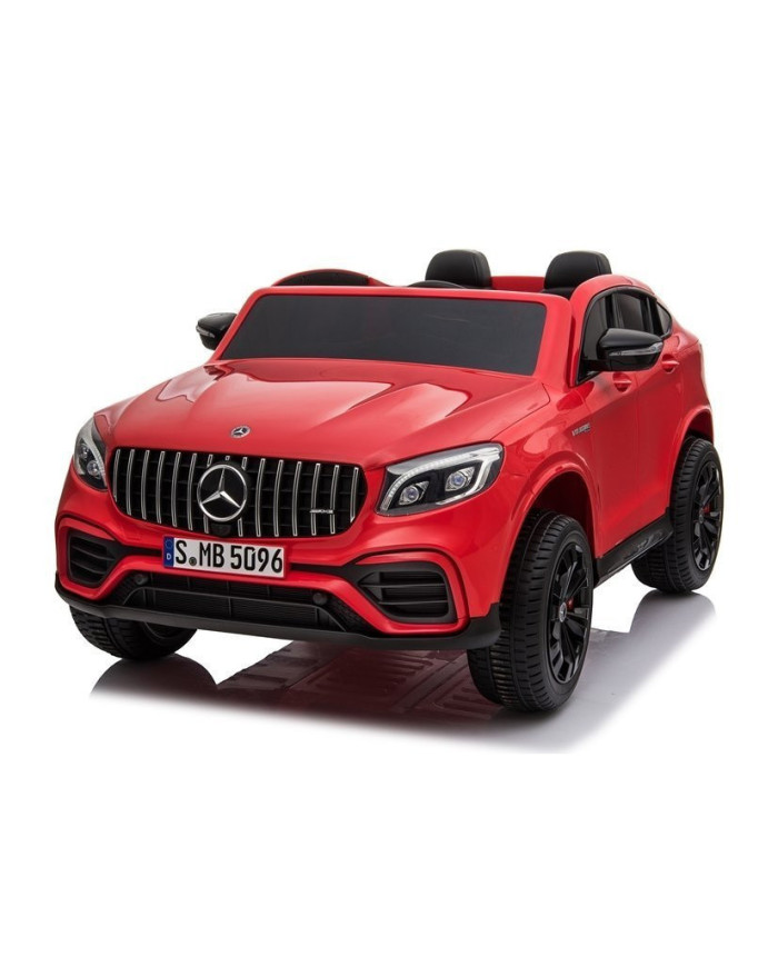 Auto na Akumulator Mercedes GLC 63S Dwuosobowy Światła LED MP3 Czerwony